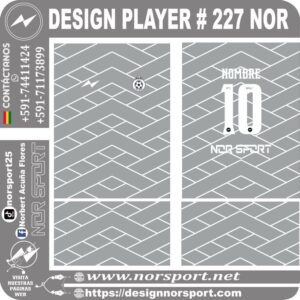 DESIGN PLAYER # 227 NOR