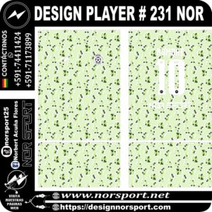 DESIGN PLAYER # 231 NOR