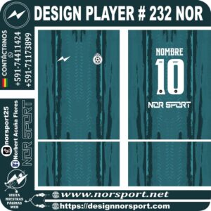 DESIGN PLAYER # 232 NOR