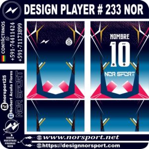 DESIGN PLAYER # 233 NOR
