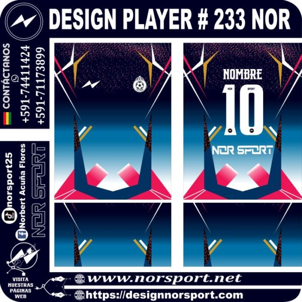 DESIGN PLAYER # 233 NOR