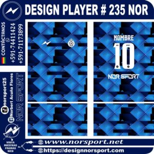 DESIGN PLAYER # 235 NOR