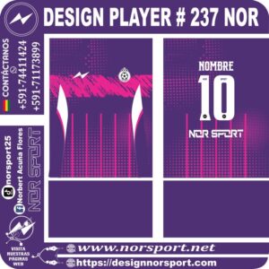 DESIGN PLAYER # 237 NOR