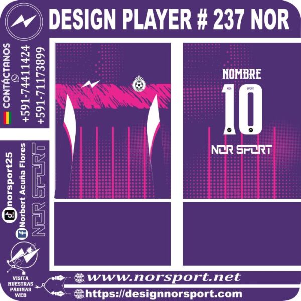 DESIGN PLAYER # 237 NOR