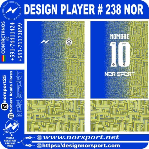 DESIGN PLAYER # 238 NOR