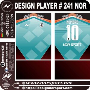 DESIGN PLAYER # 241 NOR