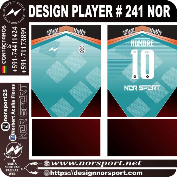 DESIGN PLAYER # 241 NOR
