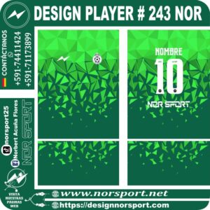 DESIGN PLAYER # 243 NOR