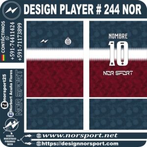 DESIGN PLAYER # 243 NOR