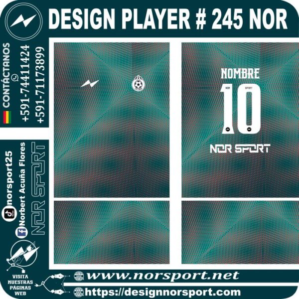 DESIGN PLAYER # 244 NOR