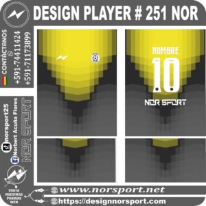 DESIGN PLAYER # 251 NOR