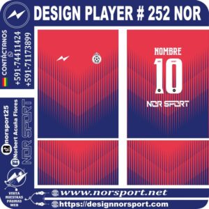 DESIGN PLAYER # 252 NOR