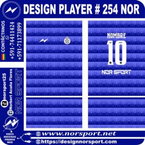 DESIGN PLAYER # 252 NOR
