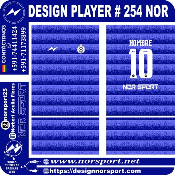 DESIGN PLAYER # 252 NOR