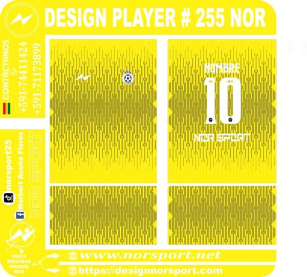 DESIGN PLAYER # 255 NOR