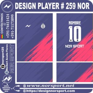 DESIGN PLAYER # 259 NOR