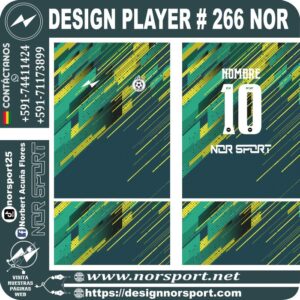 DESIGN PLAYER # 266 NOR