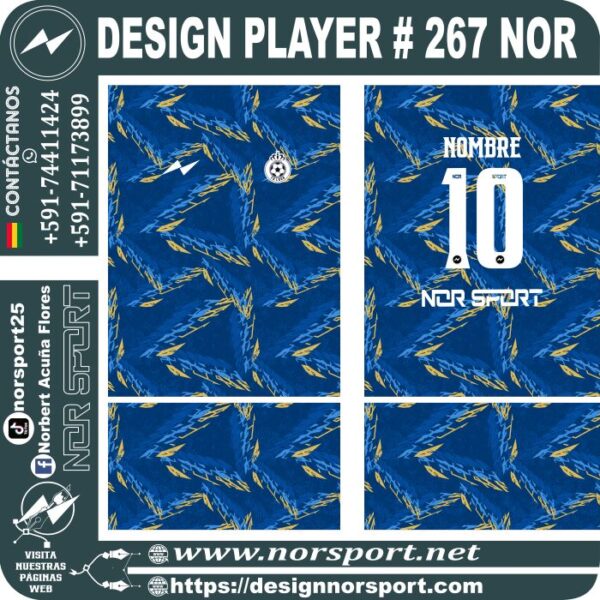 DESIGN PLAYER # 267 NOR