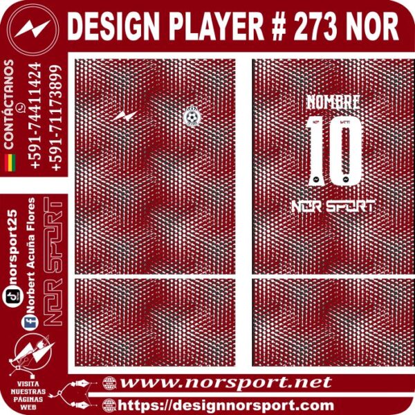 DESIGN PLAYER # 273 NOR