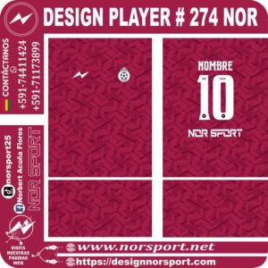 DESIGN PLAYER # 274 NOR