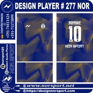 DESIGN PLAYER # 277 NOR
