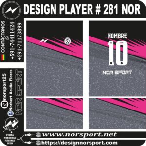 DESIGN PLAYER # 280 NOR