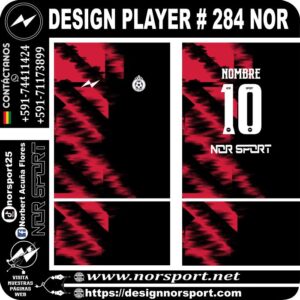 DESIGN PLAYER # 284 NOR