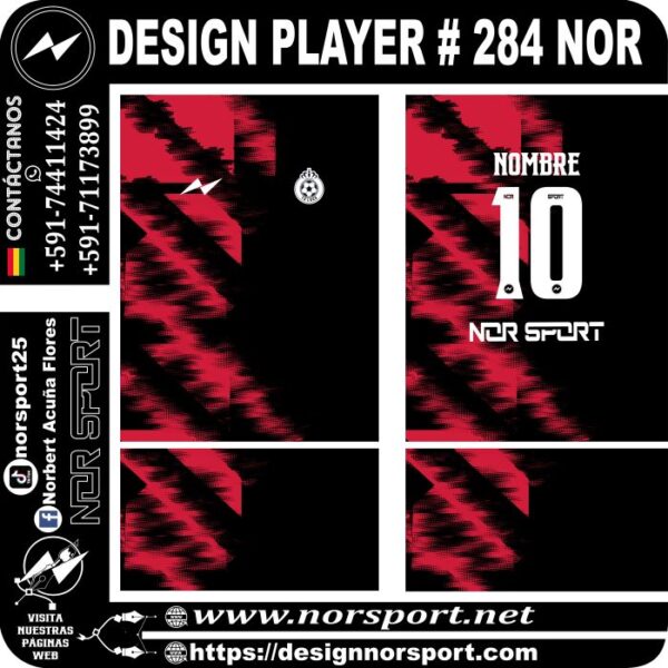 DESIGN PLAYER # 284 NOR