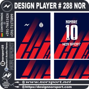 DESIGN PLAYER # 288 NOR