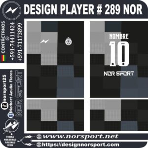 DESIGN PLAYER # 289 NOR
