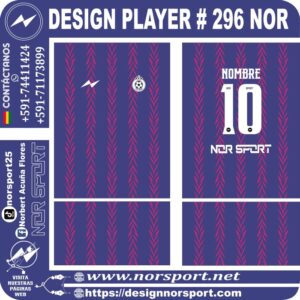DESIGN PLAYER # 296 NOR