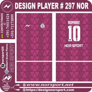 DESIGN PLAYER # 297 NOR