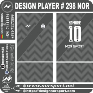 DESIGN PLAYER # 298 NOR