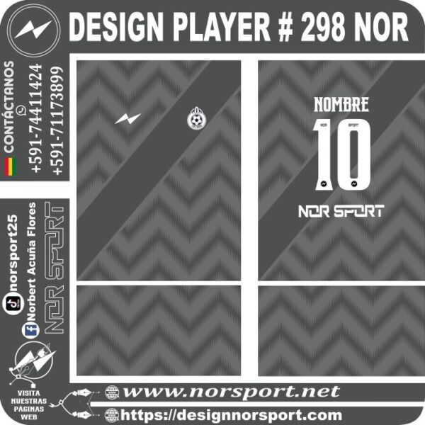 DESIGN PLAYER # 298 NOR