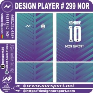 DESIGN PLAYER # 301 NOR