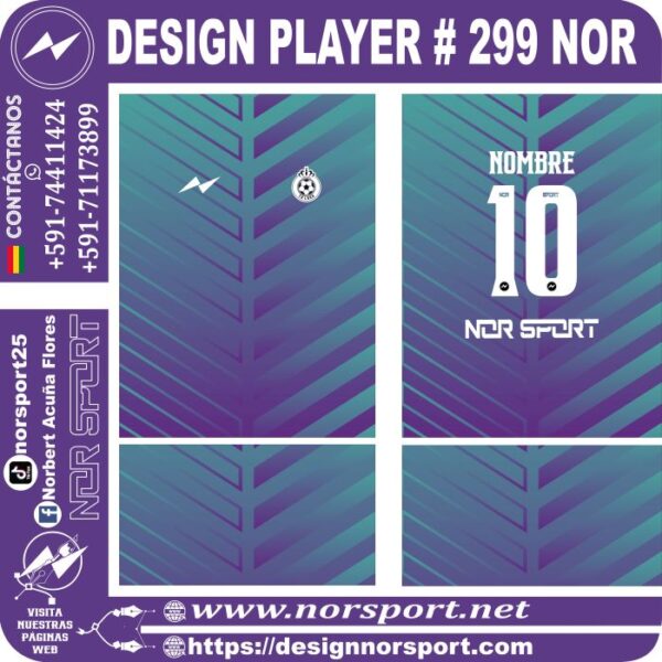 DESIGN PLAYER # 301 NOR