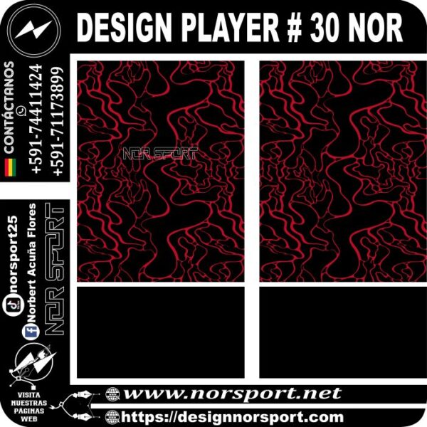 DESIGN PLAYER # 30 NOR