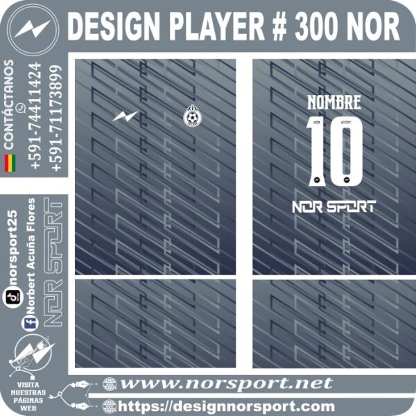 DESIGN PLAYER # 300 NOR