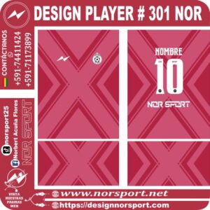 DESIGN PLAYER # 301 NOR