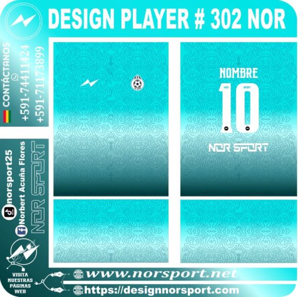 DESIGN PLAYER # 302 NOR