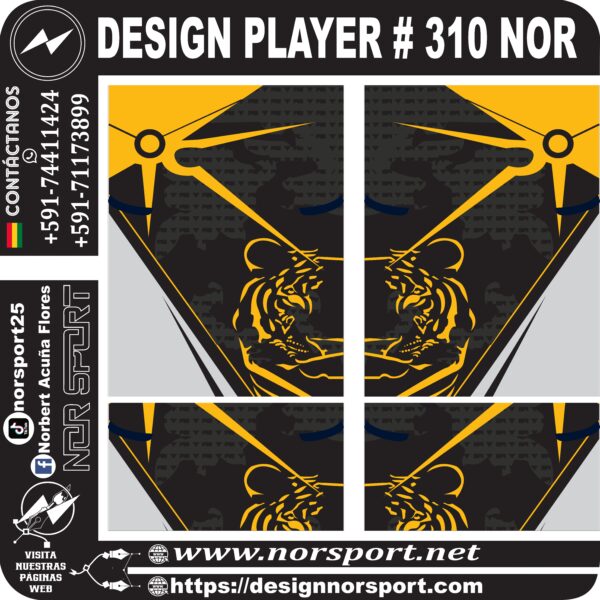 DESIGN PLAYER # 310 NOR