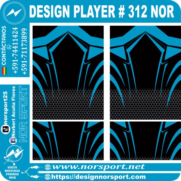 DESIGN PLAYER # 312 NOR