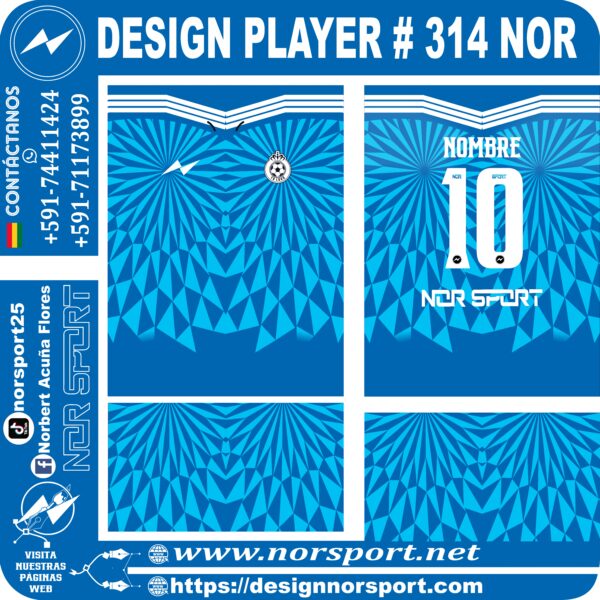 DESIGN PLAYER # 314 NOR