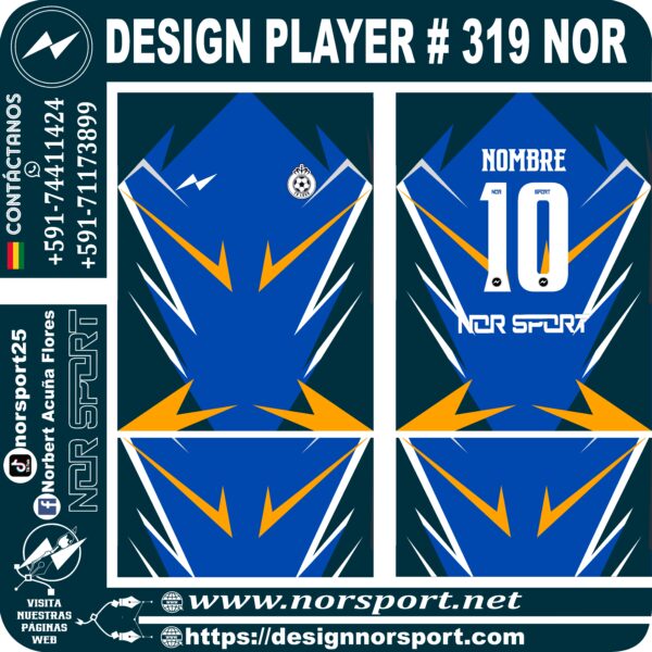 DESIGN PLAYER # 319 NOR