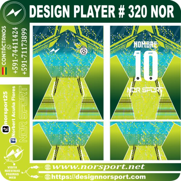 DESIGN PLAYER # 320 NOR