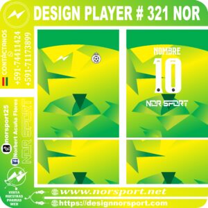 DESIGN PLAYER # 321 NOR