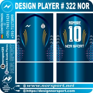 DESIGN PLAYER # 322 NOR