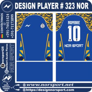 DESIGN PLAYER # 323 NOR