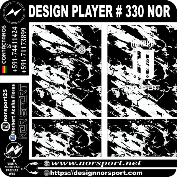 DESIGN PLAYER # 330 NOR