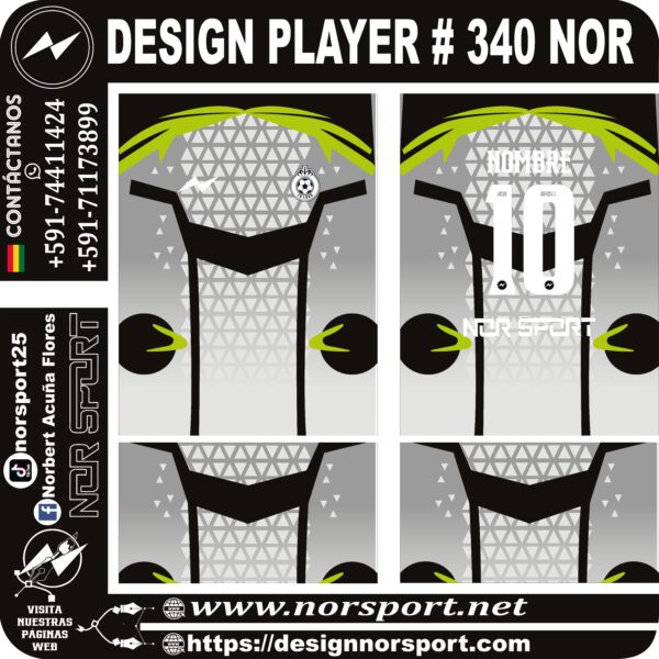 DESIGN PLAYER # 340 NOR